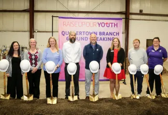 quakertown ymca groundbreaking