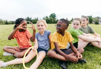 kids outside