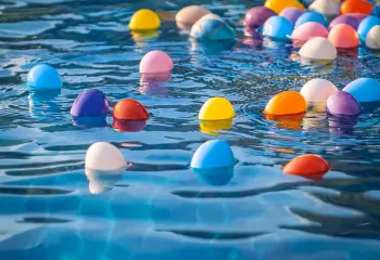 floating egg hunt