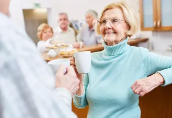 seniors active coffee