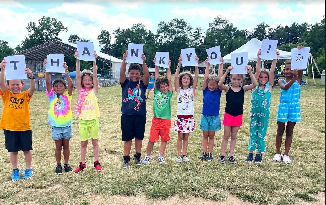 thank you camp kids