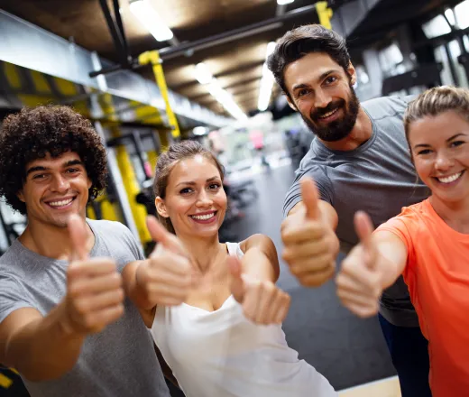fitness center fun