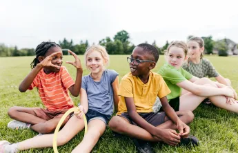 kids outside