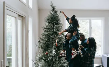 family christmas tree