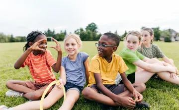 kids outside