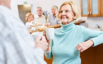 seniors active coffee